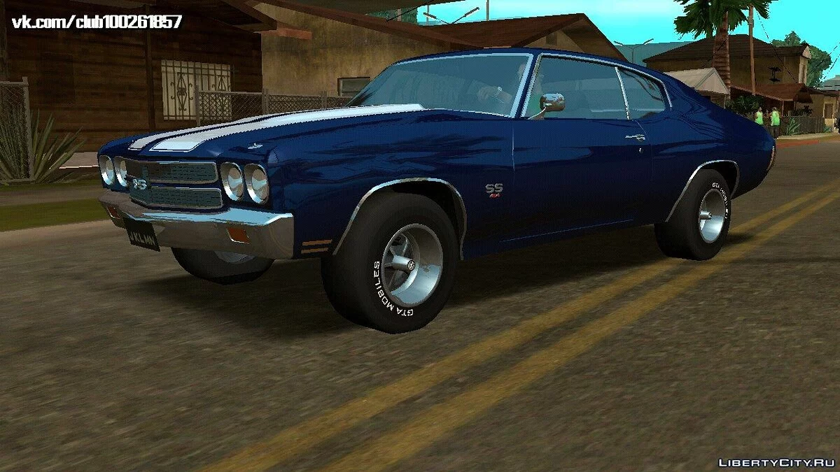 Chevrolet Chevelle SS 1970 v0.3 (только DFF) / GTA San Andreas (iOS, Android)