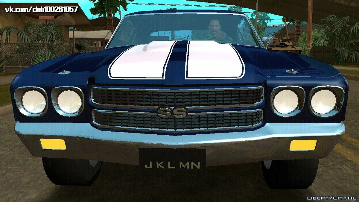 Chevrolet Chevelle SS 1970 v0.3 (только DFF) / GTA San Andreas (iOS, Android)