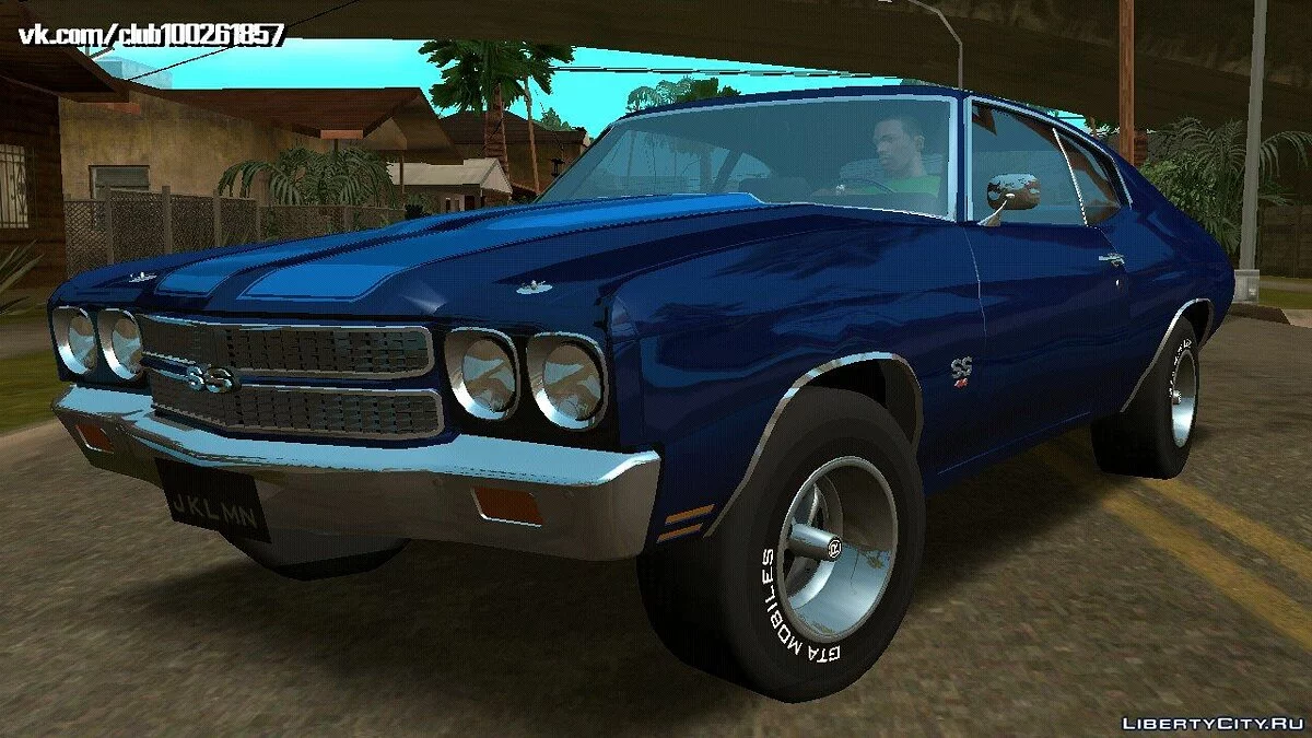 Chevrolet Chevelle SS 1970 v0.3 (только DFF) / GTA San Andreas (iOS, Android)