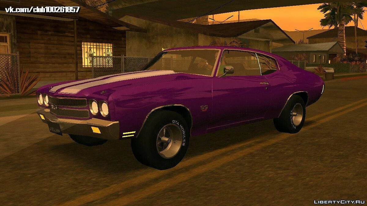 Chevrolet Chevelle SS 1970 v0.3 (только DFF) / GTA San Andreas (iOS, Android)