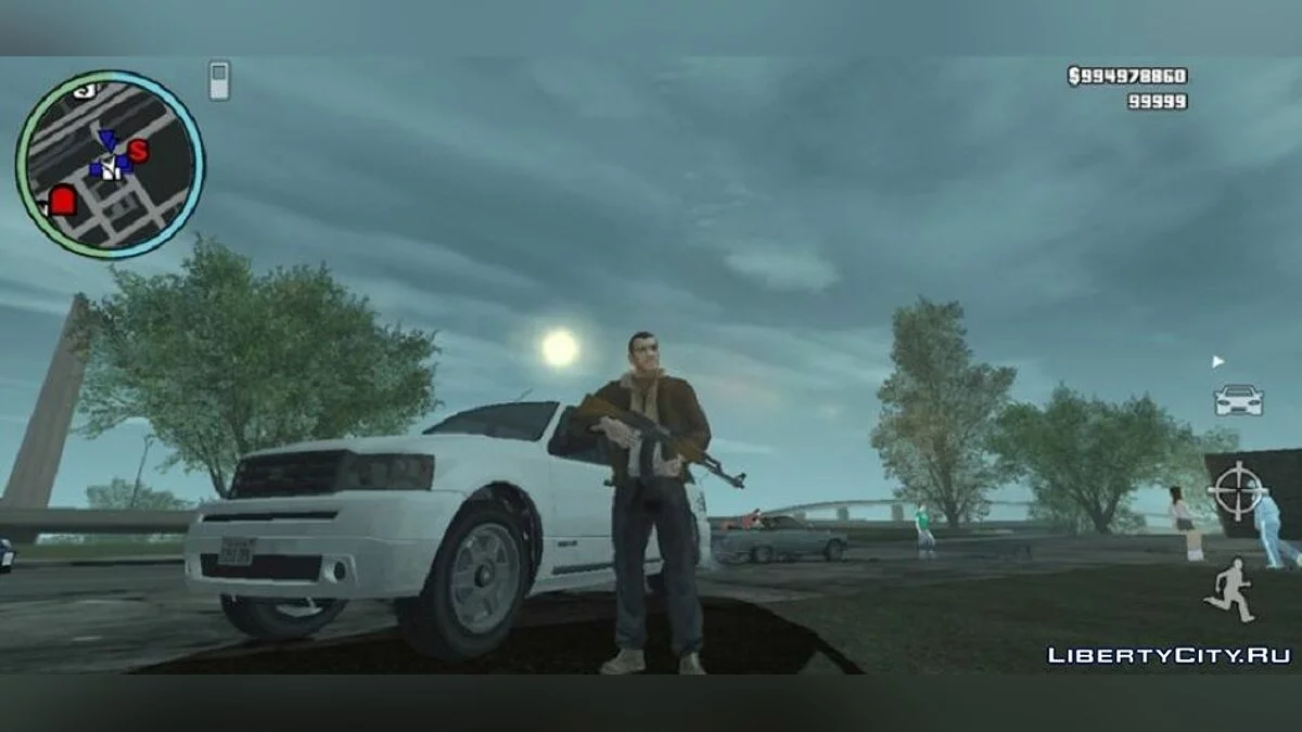 Графика в стиле GTA 4 / GTA San Andreas (iOS, Android)
