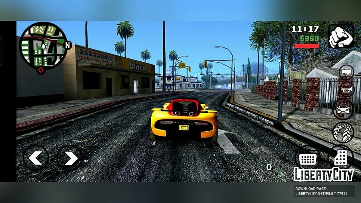 GTA 6 - Next Gen графика / GTA San Andreas (iOS, Android)