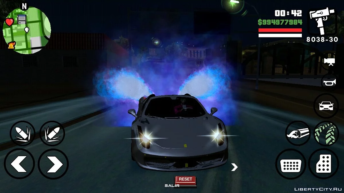 Ferrari 458 (только DFF) / GTA San Andreas (iOS, Android)