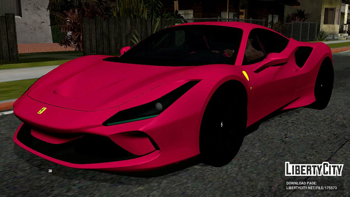 Ferrari F8 Tributo 2021 (только DFF) / GTA San Andreas (iOS, Android)