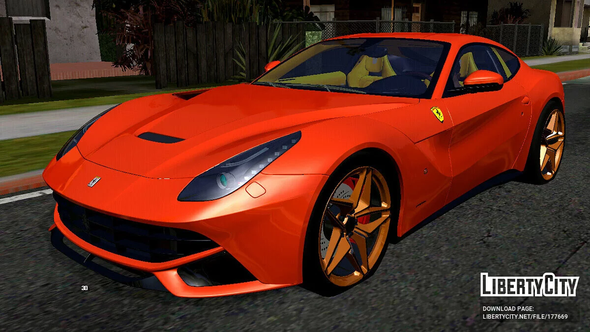 Ferrari F12 V2 (только DFF) / GTA San Andreas (iOS, Android)