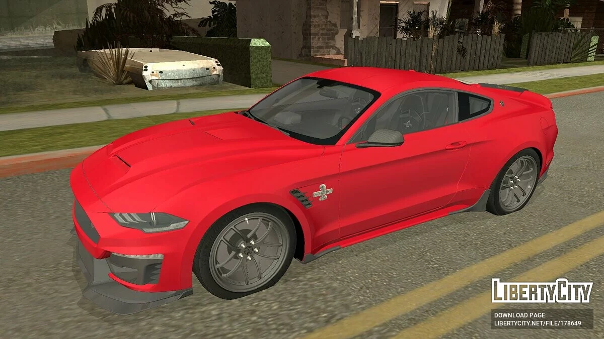 Ford Mustang Shelby Super Snake 2019 / GTA San Andreas (iOS, Android)