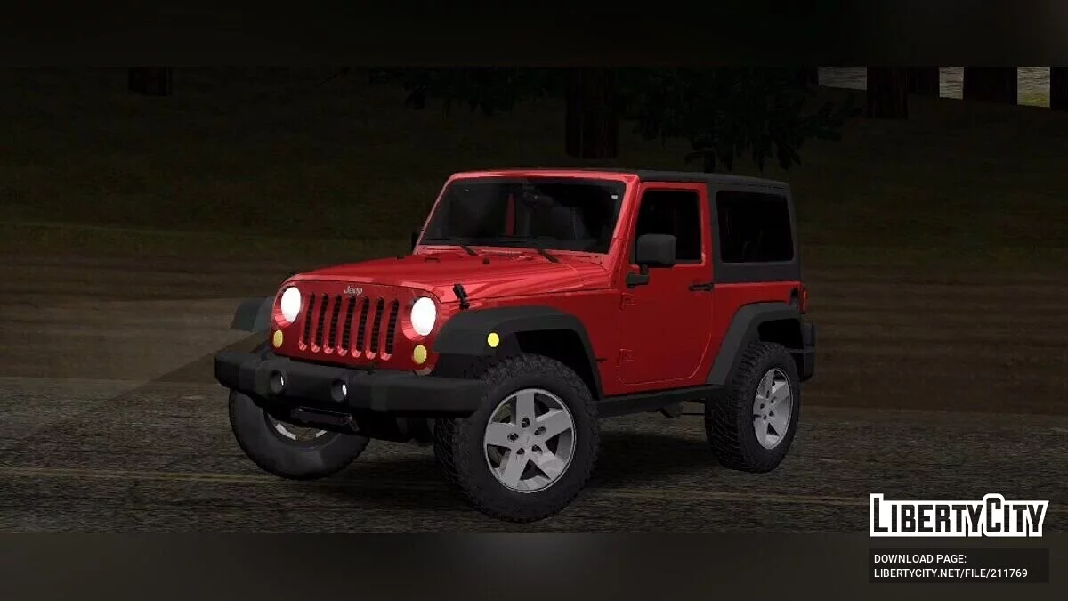 Jeep Wrangler 2012 / GTA San Andreas (iOS, Android)