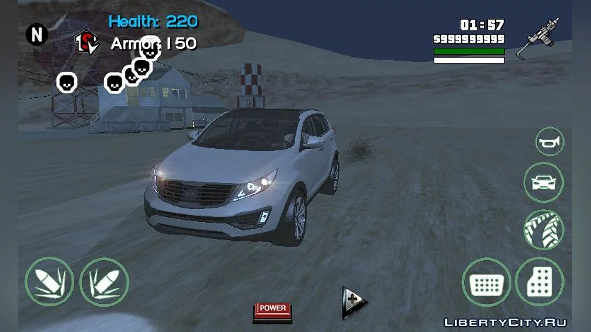 Kia Sportage R (только DFF) / GTA San Andreas (iOS, Android)