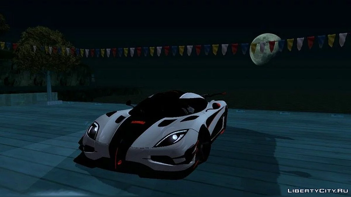 Koenigsegg One1 / GTA San Andreas (iOS, Android)