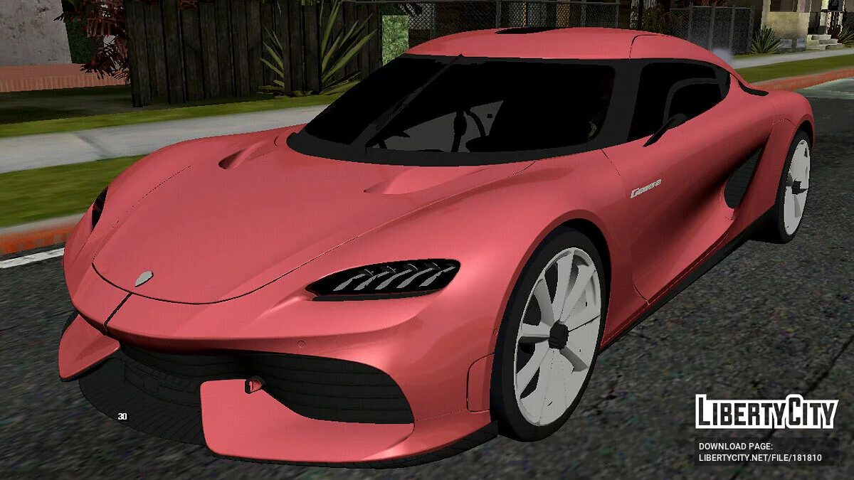 Koenigsegg Gemera (только DFF) / GTA San Andreas (iOS, Android)