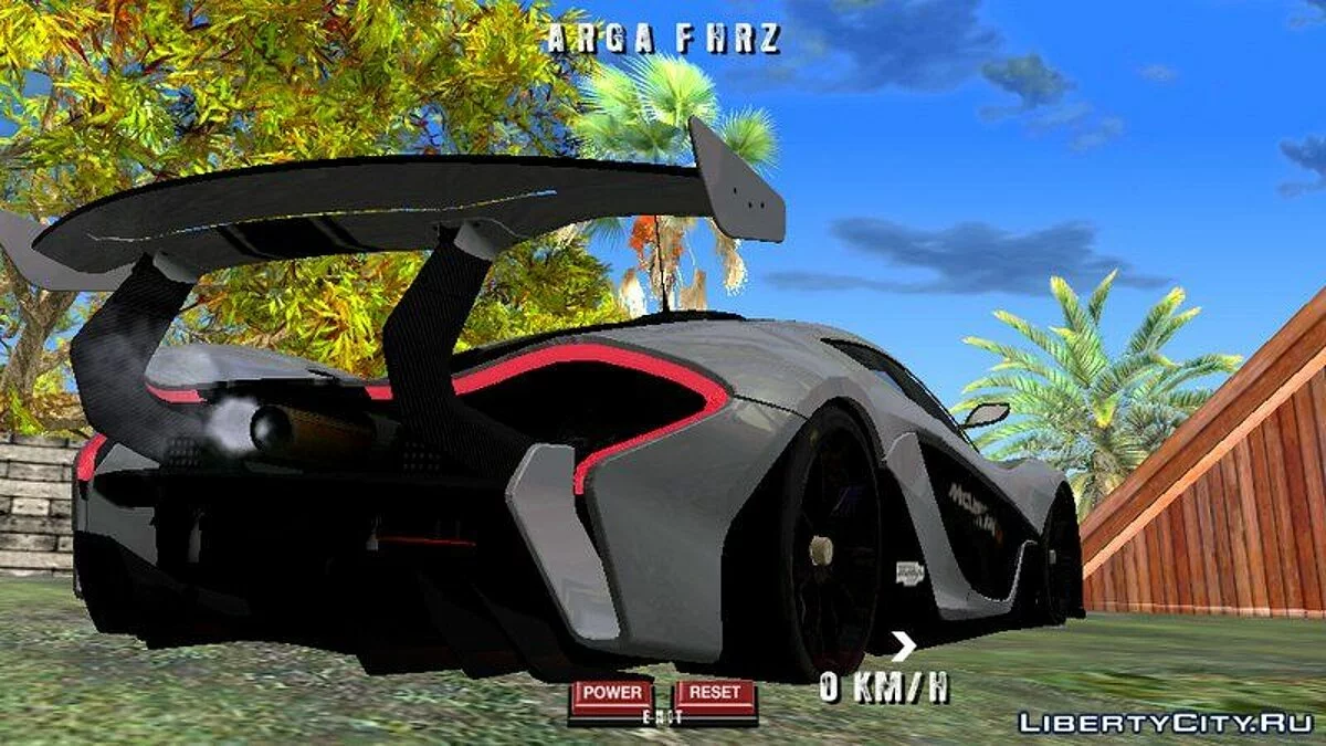McLaren P1 GTR / GTA San Andreas (iOS, Android)