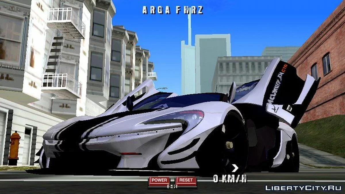 McLaren P1 GTR / GTA San Andreas (iOS, Android)