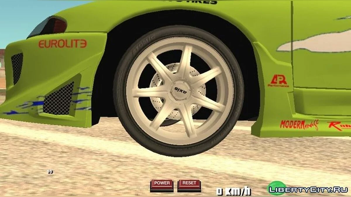 Mitsubishi Eclipse GSX 1995 / GTA San Andreas (iOS, Android)