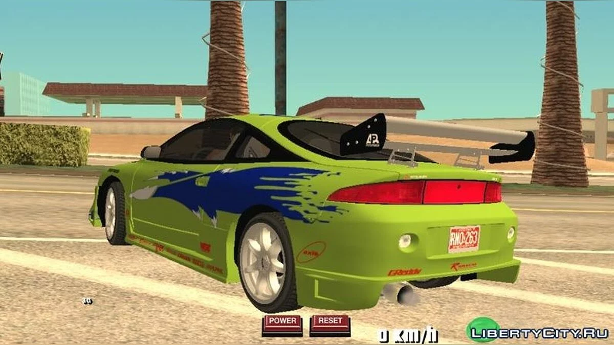 Mitsubishi Eclipse GSX 1995 / GTA San Andreas (iOS, Android)