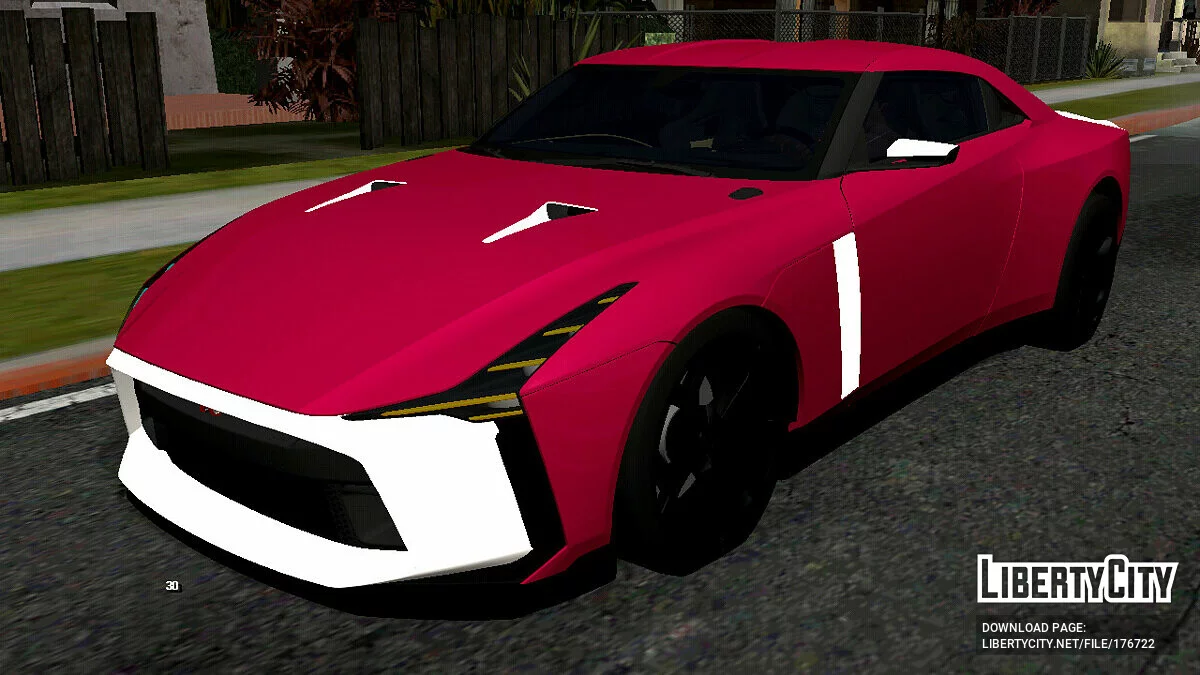 NISSAN GT-R 50 (только DFF) / GTA San Andreas (iOS, Android)