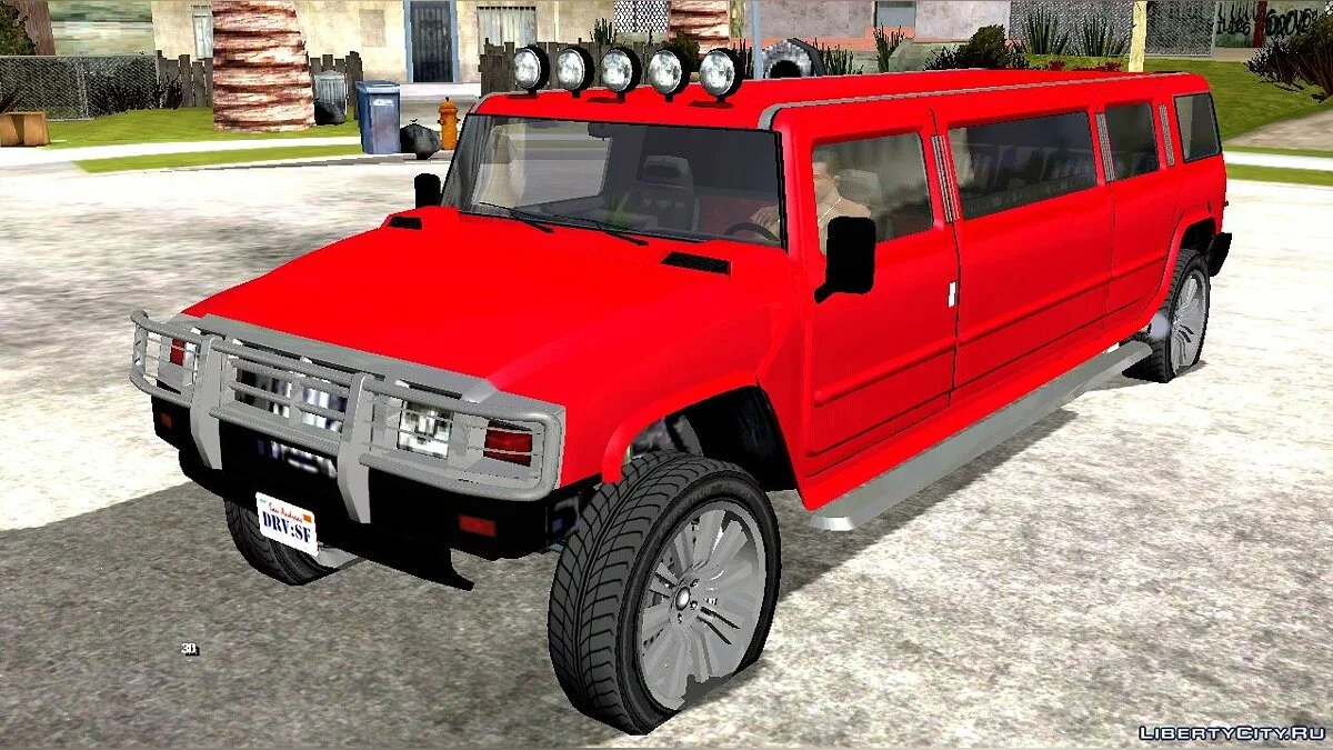 Mammoth Patriot Stretch из GTA 5 V2 / GTA San Andreas (iOS, Android)