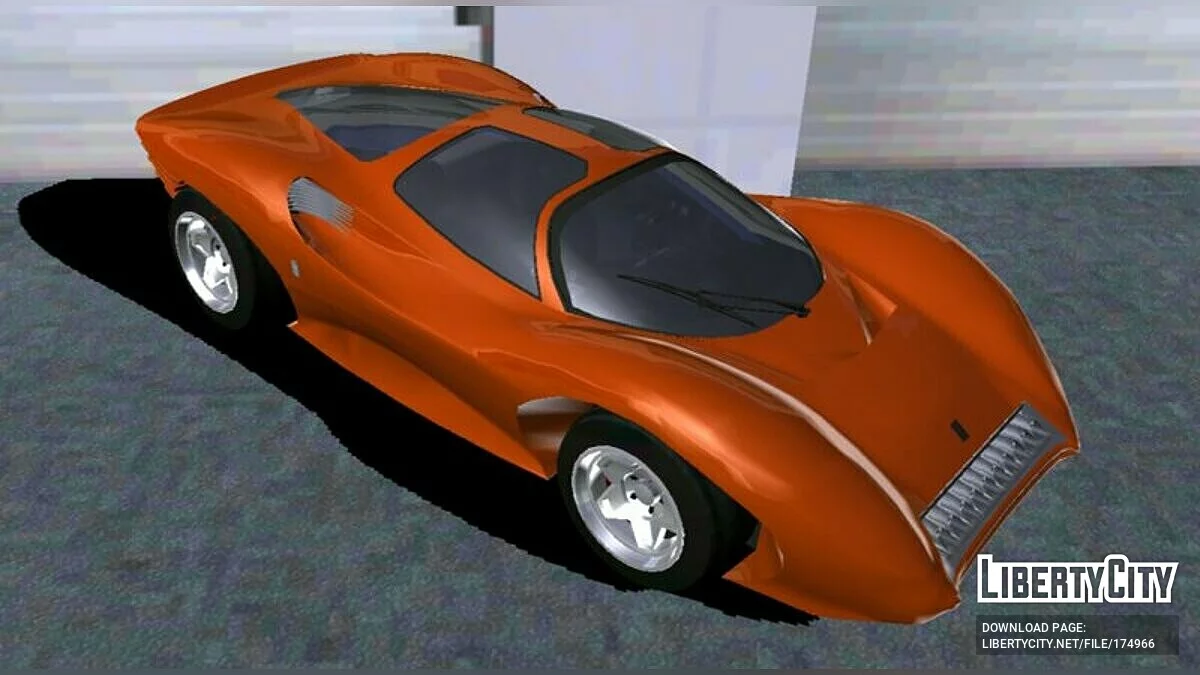 Lampadati Tigon Retro (только DFF) / GTA San Andreas (iOS, Android)