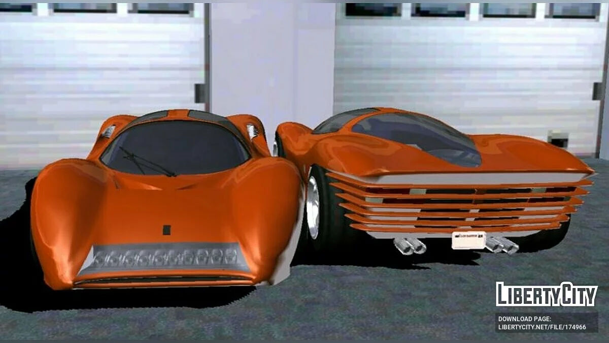 Lampadati Tigon Retro (только DFF) / GTA San Andreas (iOS, Android)