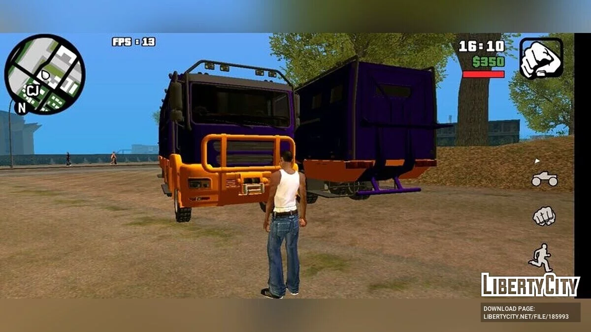 GTA 5 MTL Brickade (Only Dff) / GTA San Andreas (iOS, Android)