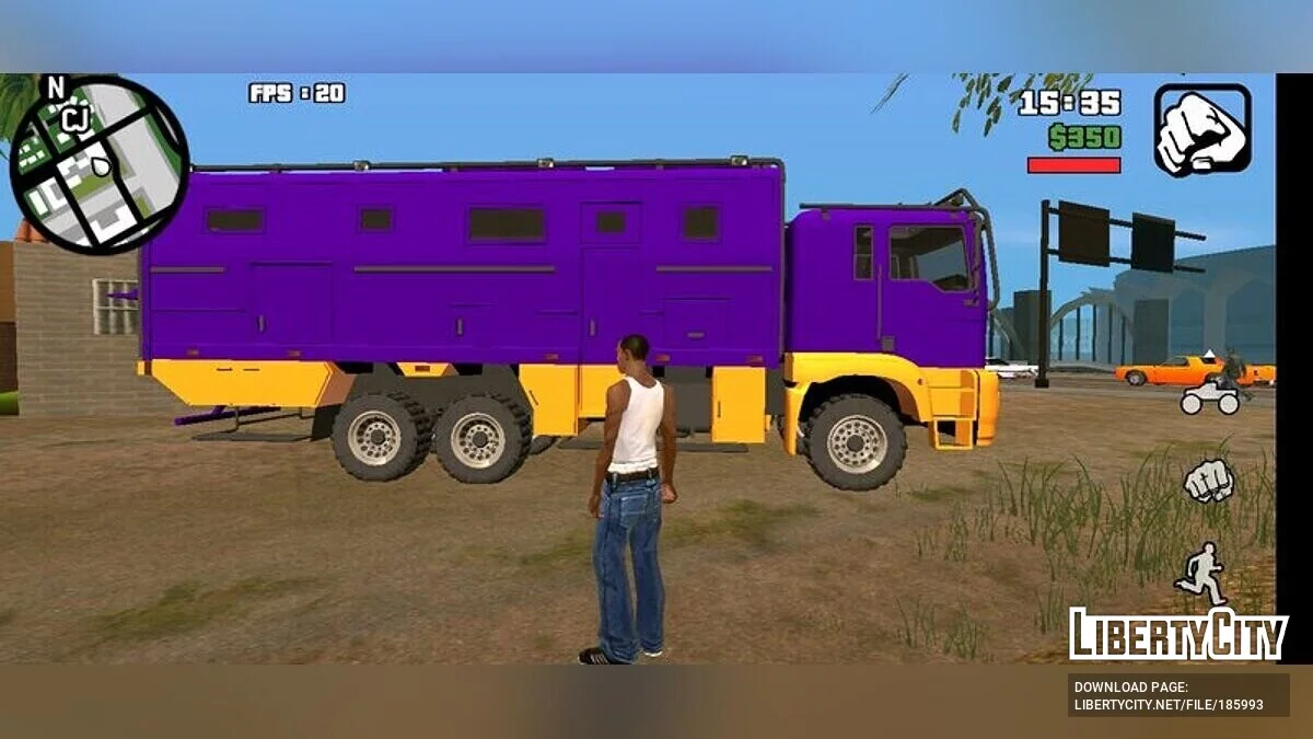 GTA 5 MTL Brickade (Only Dff) / GTA San Andreas (iOS, Android)