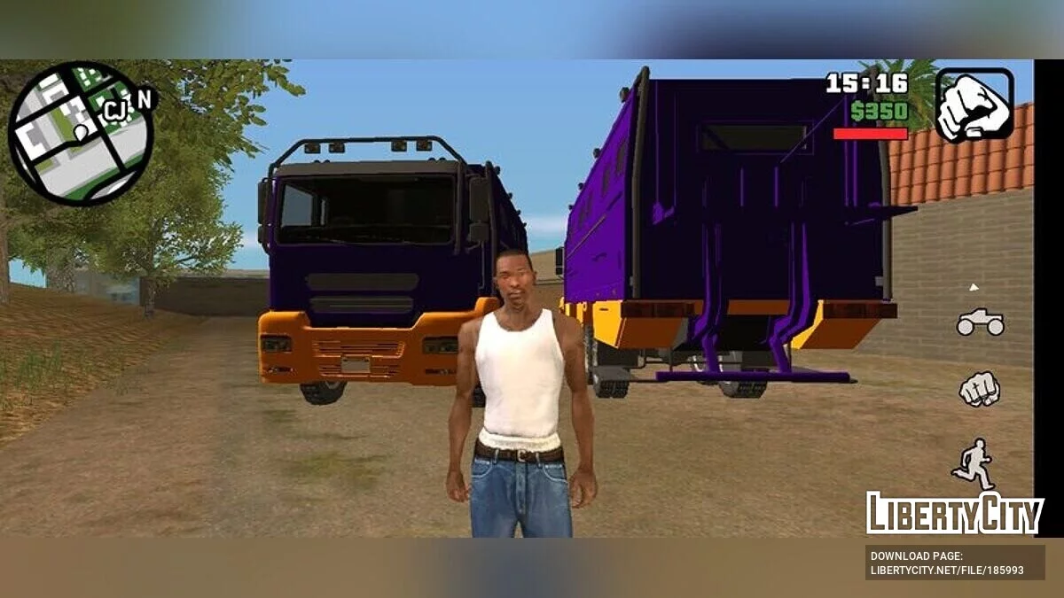 GTA 5 MTL Brickade (Only Dff) / GTA San Andreas (iOS, Android)