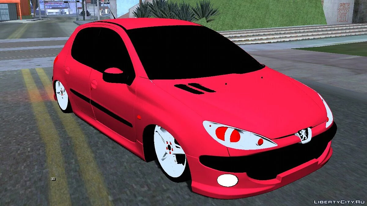 Peugeot 206 (только DFF) / GTA San Andreas (iOS, Android)