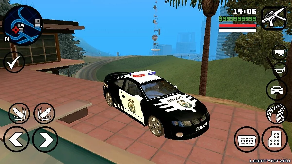 Pontiac GTO Police (NFS:MW) / GTA San Andreas (iOS, Android)