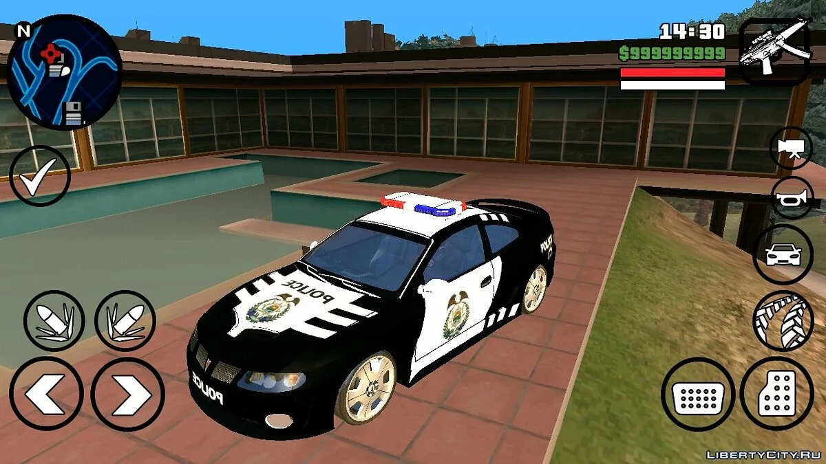 Pontiac GTO Police (NFS:MW) / GTA San Andreas (iOS, Android)