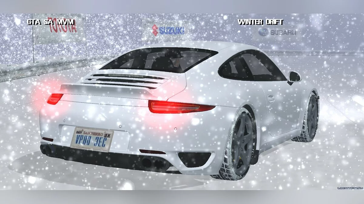 Porsche GT3 + тюнинг и винилы / GTA San Andreas (iOS, Android)