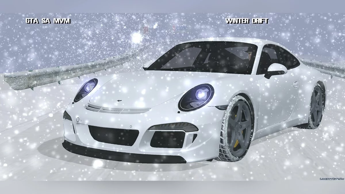 Porsche GT3 + тюнинг и винилы / GTA San Andreas (iOS, Android)