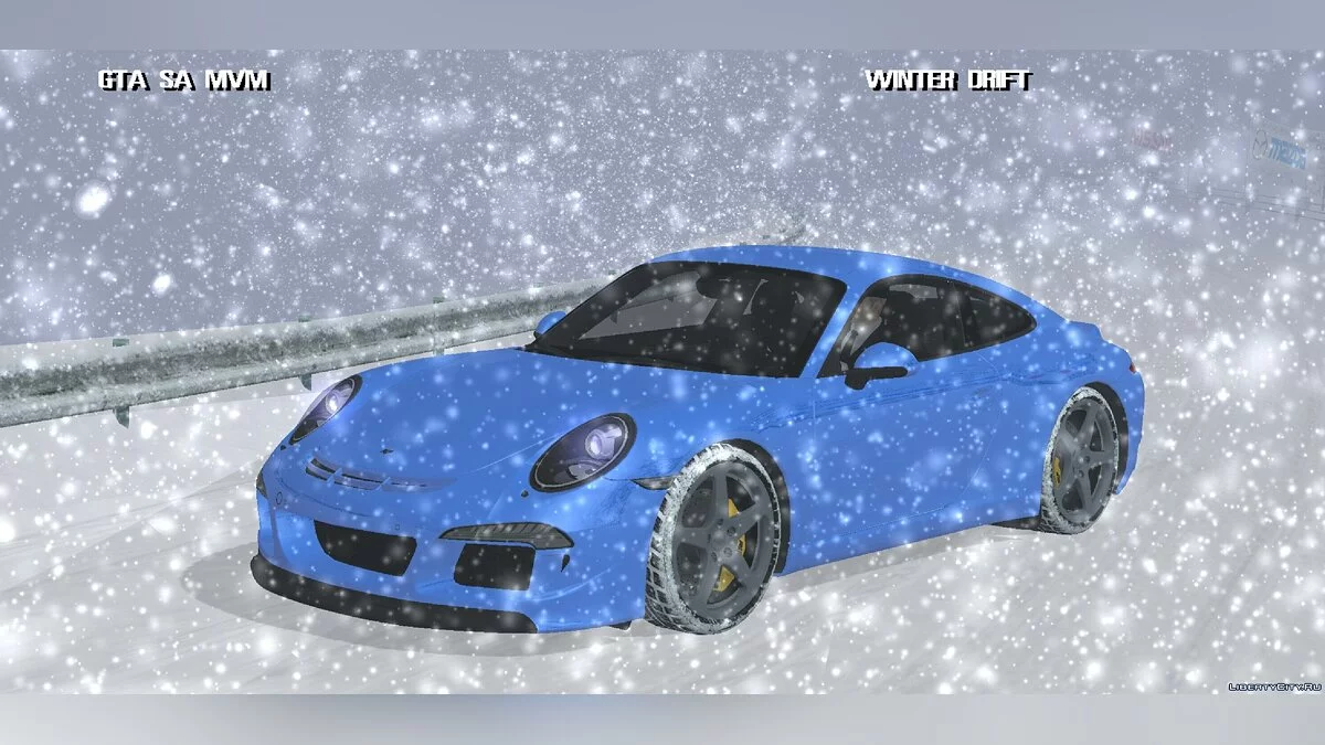 Porsche GT3 + тюнинг и винилы / GTA San Andreas (iOS, Android)