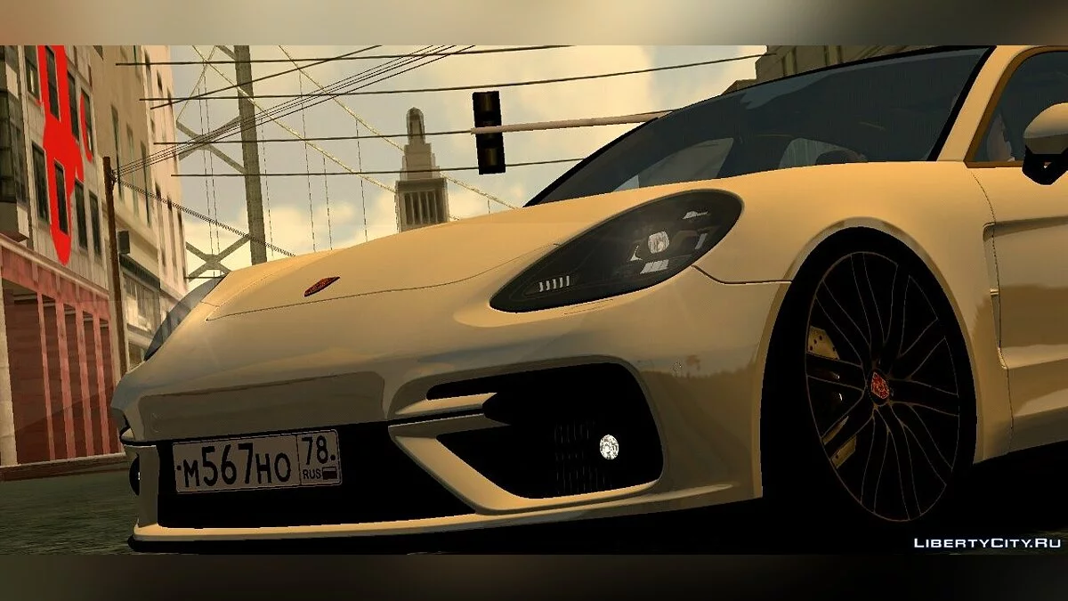 Porsche Panamera 2017 (только DFF) / GTA San Andreas (iOS, Android)