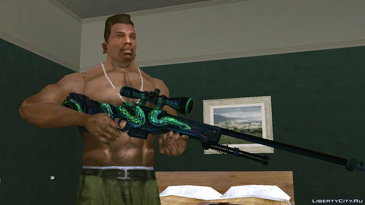 AWP Atheris / GTA San Andreas (iOS, Android)