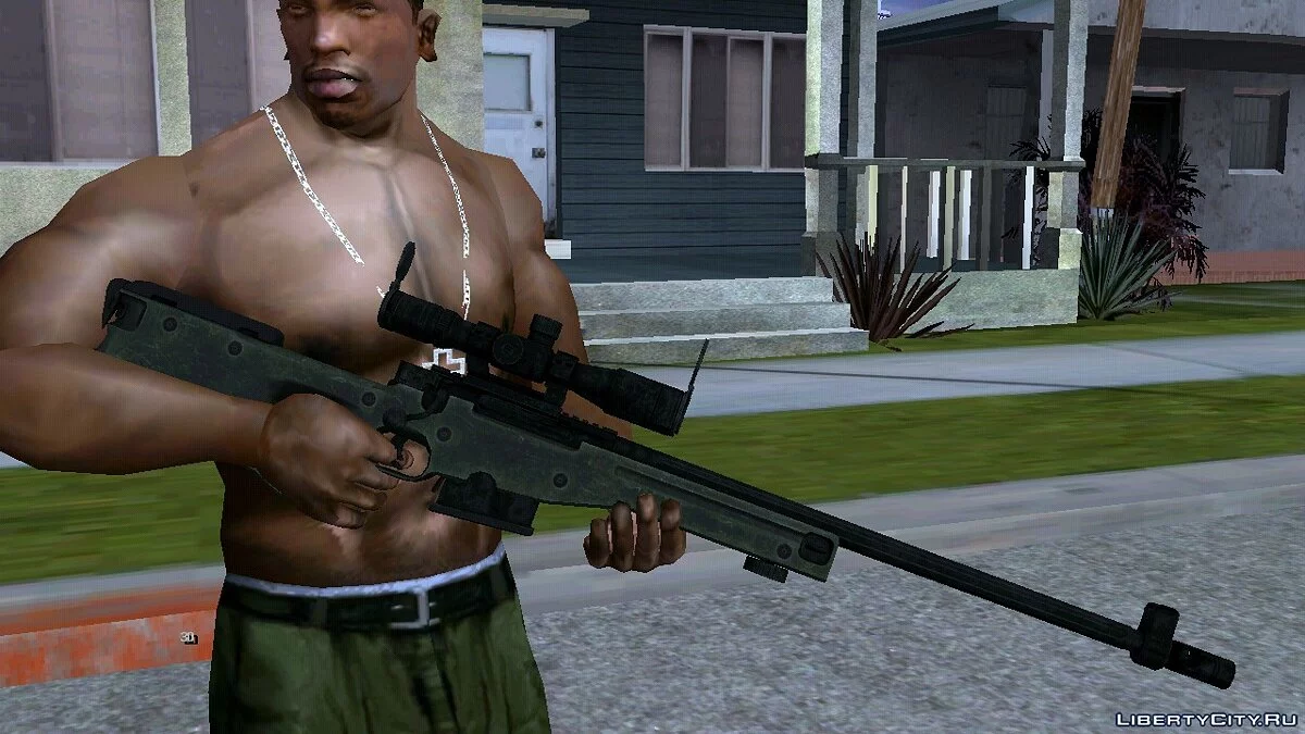 L96 Sniper Rifle / GTA San Andreas (iOS, Android)