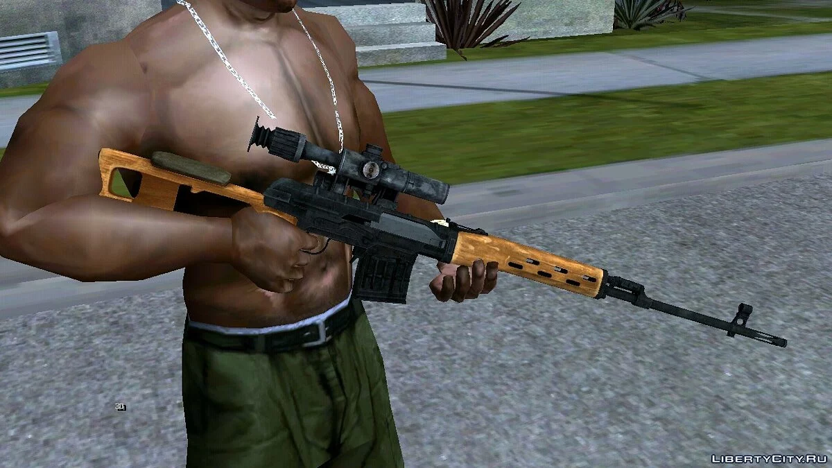 SVD (Dragunov) / GTA San Andreas (iOS, Android)
