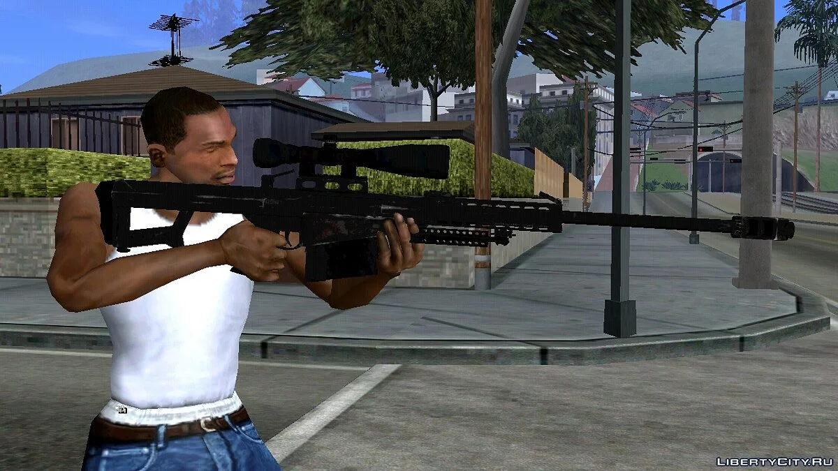 Barrett M82 из COD4 MW / GTA San Andreas (iOS, Android)