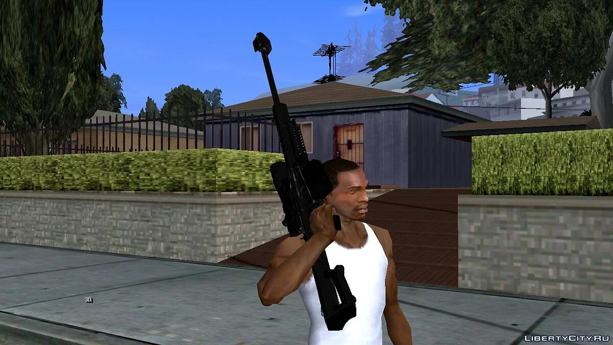 Barrett M82 из COD4 MW / GTA San Andreas (iOS, Android)