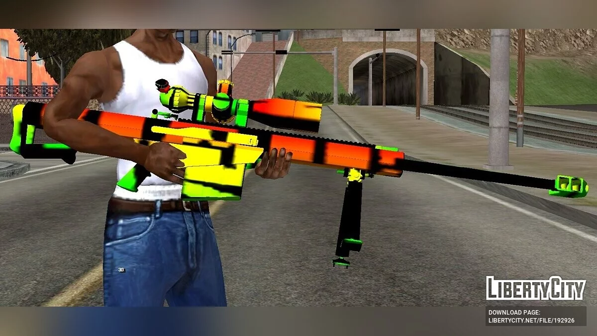 Снайперская винтовка (только DFF) / GTA San Andreas (iOS, Android)