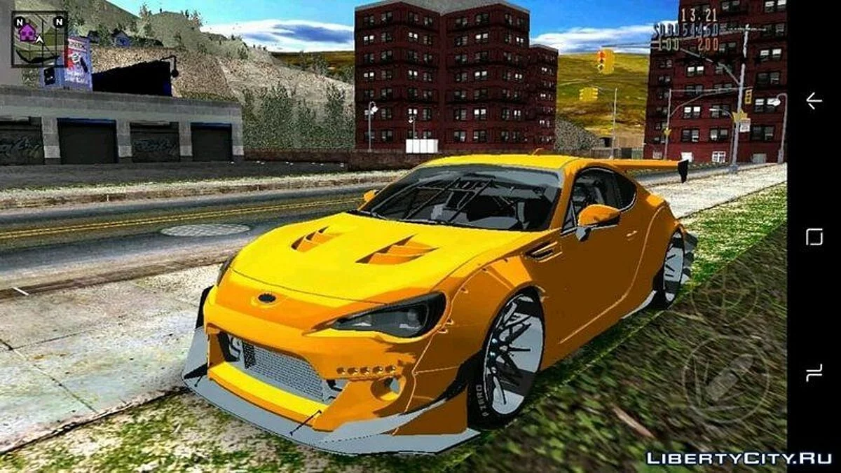 Subaru BRZ Rocket Bunny / GTA San Andreas (iOS, Android)