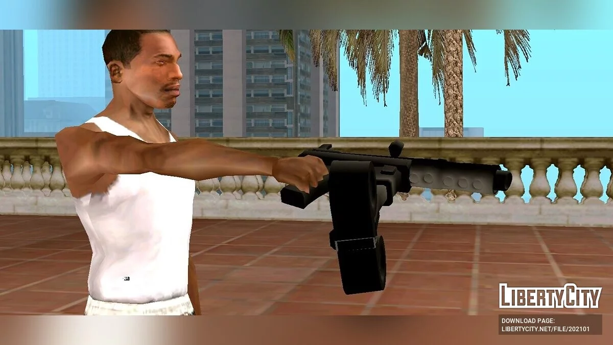TEC-9 (только DFF) / GTA San Andreas (iOS, Android)
