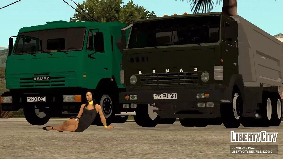 КамАЗ 5511 / GTA San Andreas (iOS, Android)