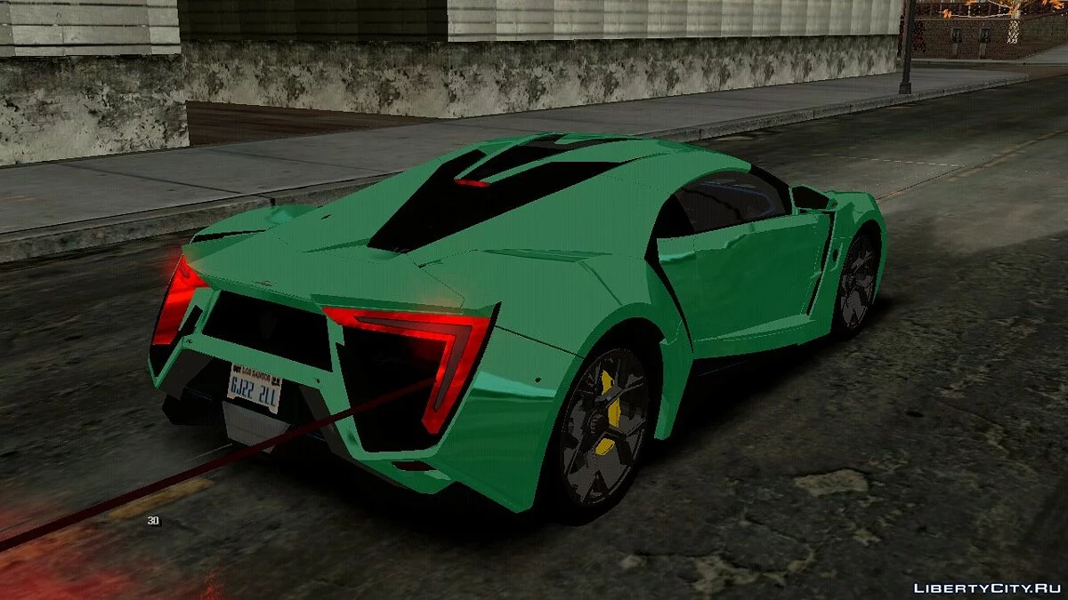 W Motors Lykan Hypersport (ПК и mobile) / GTA San Andreas (iOS, Android)
