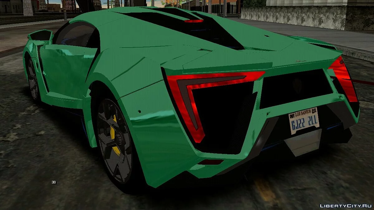 W Motors Lykan Hypersport (ПК и mobile) / GTA San Andreas (iOS, Android)