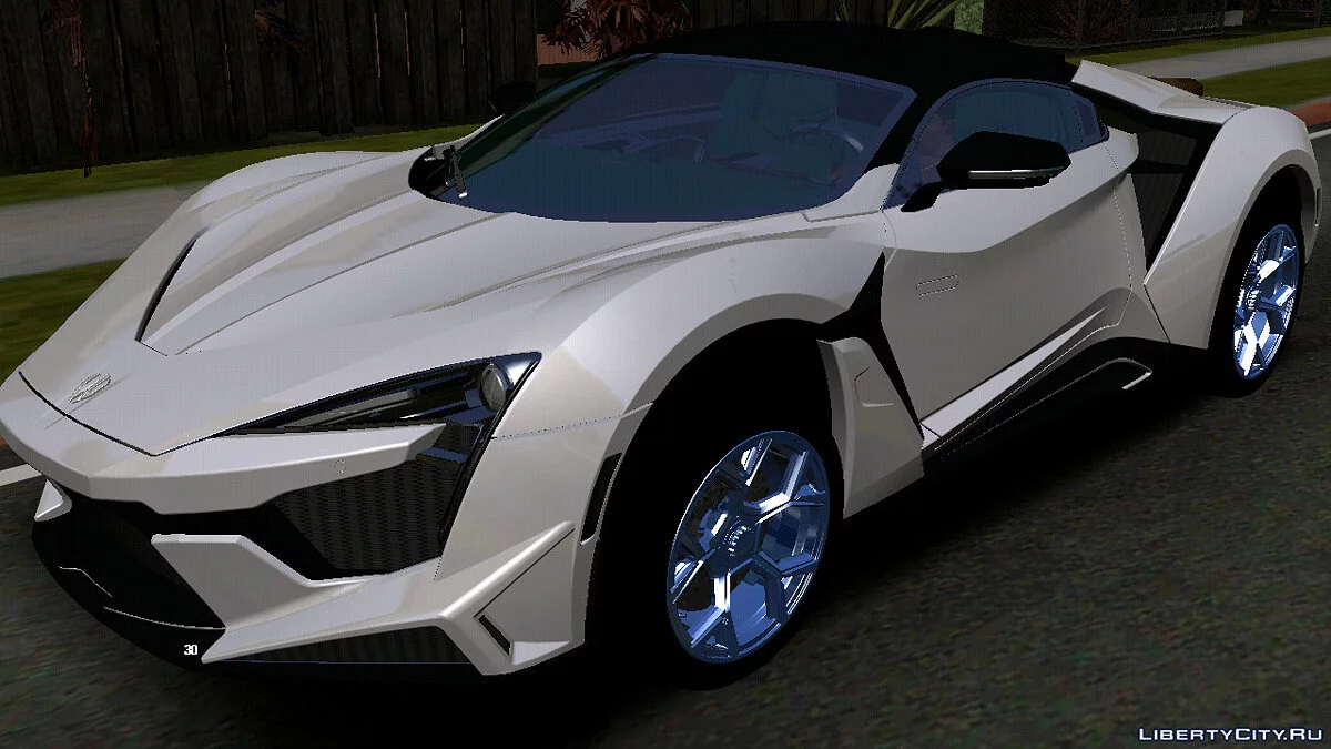 2018 Fenyr Supersport (только DFF) / GTA San Andreas (iOS, Android)
