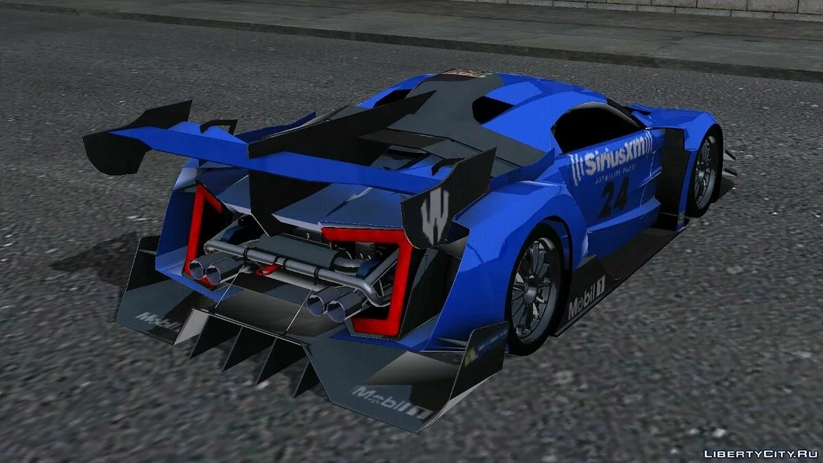 Lykan HyperSport K5 tuning / GTA San Andreas (iOS, Android)