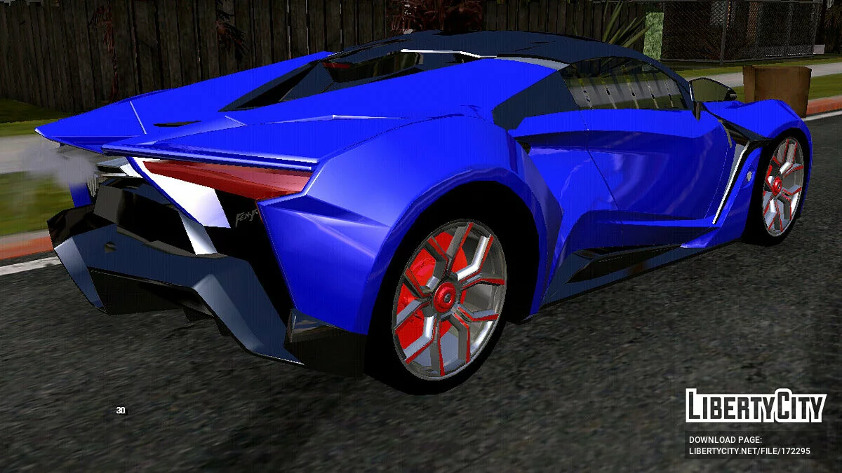 Fenyr Super Sport (только DFF) / GTA San Andreas (iOS, Android)