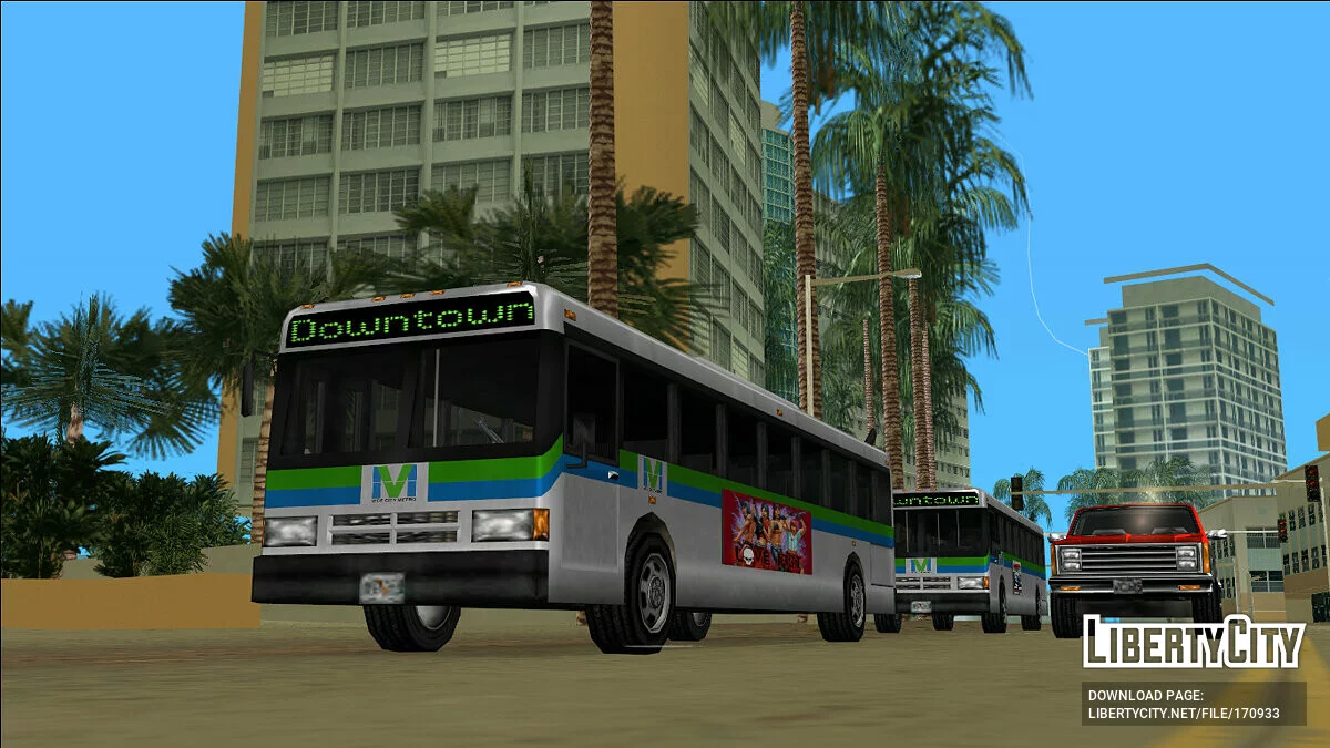 Vice City Metro Transmaster (VC Style) / GTA Vice City