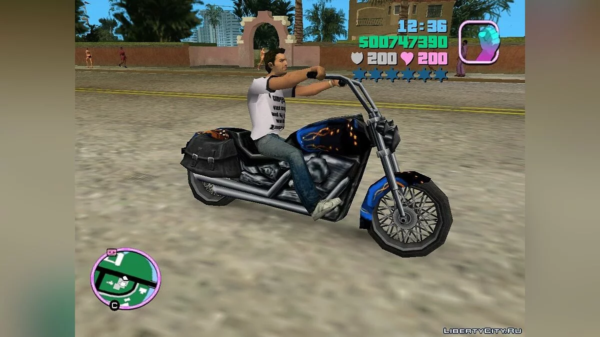 Мотоцикл Байкеров из Vice City Stories / GTA Vice City
