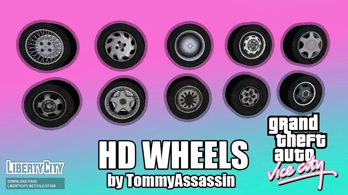 HD Wheels / GTA Vice City