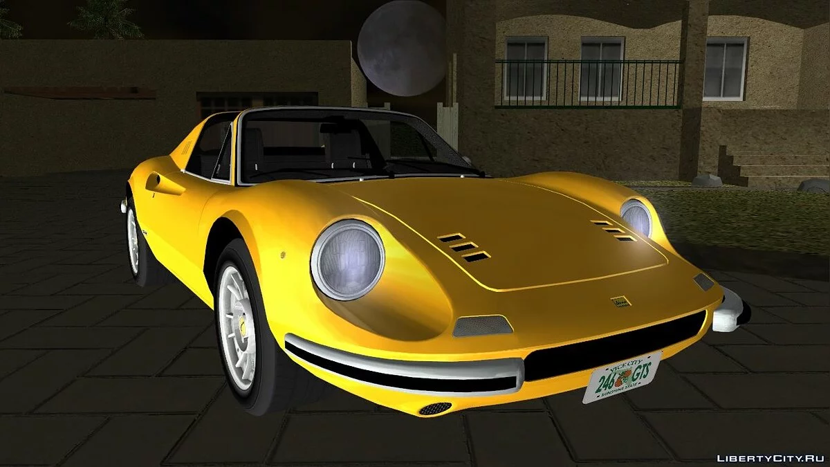 Ferrari 246 Dino GTS \'1972 / GTA Vice City